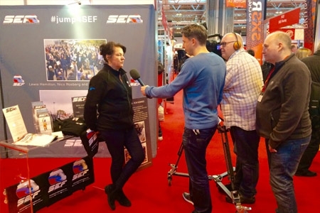 Sean Edwards Foundation at the Auto Sport Show 2015