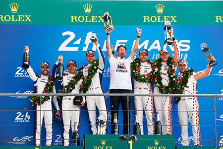 SEF Ambassadors celebrate Podiums at 24 hours of Le Mans